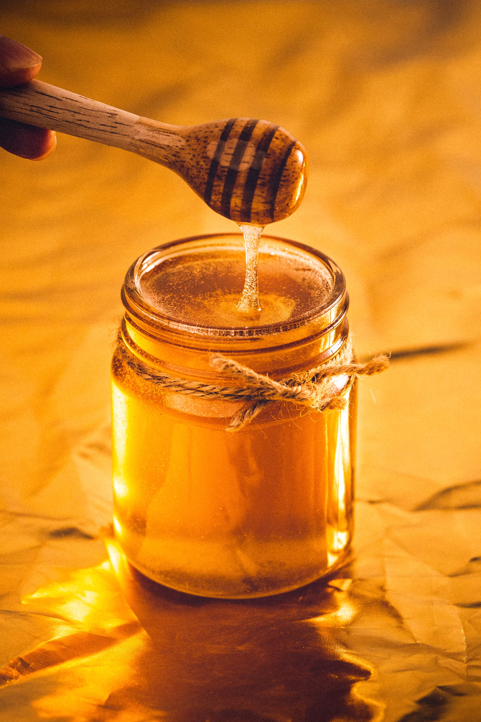One clean honey jar
